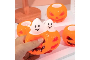 2026 ONEQUAN Halloween Party Favors Toys for Kids Pumpkin Figet Toys for Kids