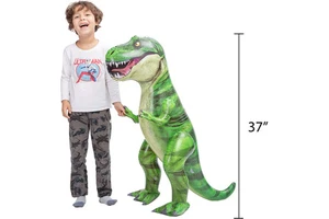 Children's Plastic Inflatable Dinosaur Toy for Parties and Birthdays Party Decorations and Gifts