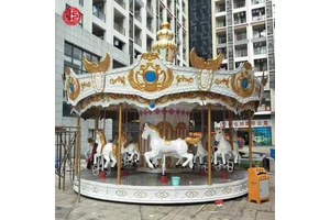 Best Price Playground Amusement Park Kids Rides Carousel Merry Go Round For Sale