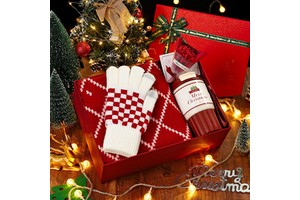 2026 New Product Ideas Festival Decoration Promotional Candle Gift Set Business Corporate Christmas Gifts Sets for Women Men