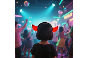 Glow Stick Horns for Weddings and Birthdays Fluorescent Plastic Ox Horn Toys for Kids Adults Halloween Party Supplies