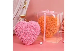 2023 Hot Selling Creative New Valentine's Day Gift PE Love Rose for Girlfriend and Boyfriend