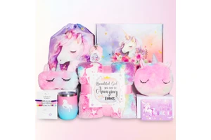 Lunaire Premium Spa Bath Relaxation Gift Set Home Holidays Festive Home Decor New Year Day Mother's Day Back School Flocking