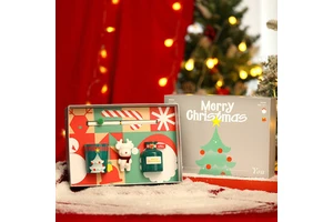 Christmas Gifts Candle with Luxury Package Hot-Selling Private Label Natural Soy Wax Christmas Candle in Gift Box