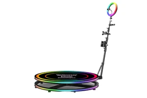 MWE 68 80 100 Cm Party Slow Rotating Spinning Camera 360 Degree Photo Booth Photobooth Automatic Video 360 Photo Booth CD Model