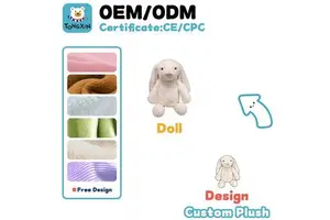 Manufacturer Custom Boys Easter Bunny Plush Toys Reversible Carrots Strawberry Orange Pink PP Cotton Filled Stuffed Animal CPC