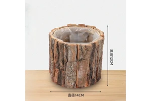 Tree Bark Bucket Flower Basket Flower Shop Fresh Flowers Flower Arrangement As A Gift For Girls Valentine's Day Mother's Day