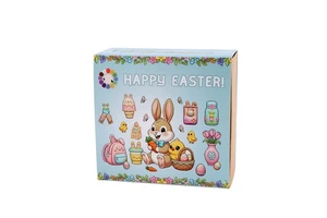 DIY24 Cartoon Colored Plastic Doll Children's Educational Drawing Toys Set for Easter Wholesale
