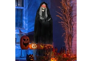 High Quality Halloween Decoration Large Animated Human Horror Life Size Haunted House Halloween Animatronics for Fun