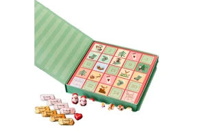 Calendar-style Embossed Coated Calendar Box - Empty Keepsake Paper Gift Box For Food