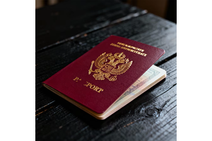 Film Passport Prop Custom Print Embossed Cardboard Movie Themed Cosplay Bulk Wholesale