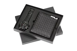 Men's Gift Set Exquisite Packaging Watch Wallet Set Creative Combination WATCH Wallets Father'Day Gift