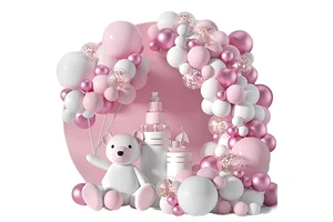 Manufacturer Pink Kids Backdrop Wedding Easy Children's Birthday Inflatable Latex Party Decorations Set Kit Balloon Arch Garland