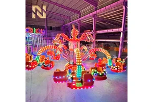 Nova Rides 40 Persons Giant Octopus Ride Octopus Amusement Park Ride Carnival Fairground Attraction CE Certified