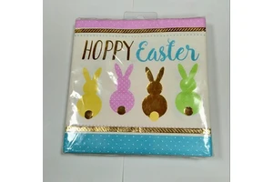 Easter Party Decoration Paper Napkins with Cute Prints for Earth Day & Christmas-Wholesale Available