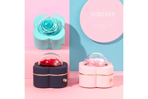 Valentine Day Gifts Mother Day Gifts Luxury Preserved Eternal Rose Forever Gift Box for Mother Girlfriend