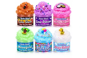 Supply 6 Colors Diy Slime Toy Super Fun Fluffy Sweet Smell Foam Slime Toy For Kids Butter Slime Kit