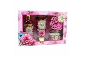 Valentines Day Gift - Pamper Your Loved One with Premium Deluxe Spa Gift Basket for Women, Cherry Fragrance or Candy
