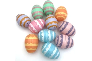 Easter Hunt for Kids Easter Printed Eggs Holiday Decoration