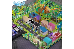 Customized Kids Soft Play Role Playhouse Indoor Playground Equipment For Sale