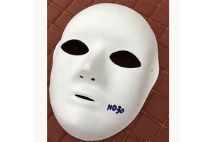 Pulp Paper Face Eye Mask Funny Party Mask for Prom Party Carnival Holiday Masquerade Cartoon Costume Cosplay Halloween DIY Craft