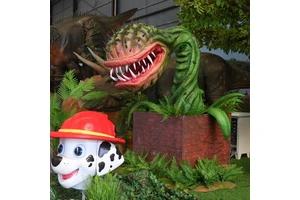 Customized Large Animatronic Corpse Flower High Standard Carnivorous Plant Model For Halloween Decoration