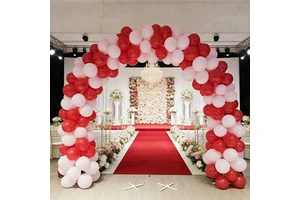 New Eco-Friendly Elegant Easy Assembly Decorative Item Automatically Self-Inflating Balloon Arch Graduation Thanksgiving