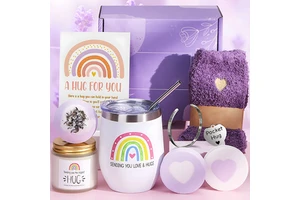 Mothers Day Gift Set Lady Birthday Relaxation Spa Gift for Mom Get Well Soon Gifts Care Package for Women