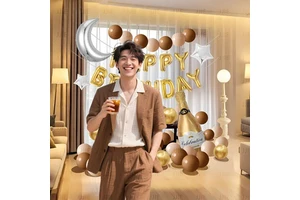 18 Years Old Adult Ceremony Birthday Party Latex Balloon Package Scene Atmosphere Decoration Supplies Girls Boys Internet