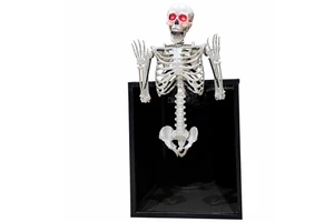 Realistic Halloween Horrible Character Animated LED Haunted House Ghost House Decoration Durable Rechargeable Steel Plastic