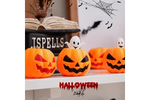 Factory High Quality Halloween Pumpkin Squishy Toy Funny Hamster Head Stress Relief Sensory Fidget Creative Gift Unisex 14 Years