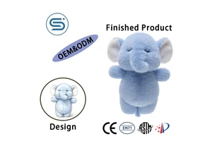 Factory Direct Sales Eco-Friendly Valentine's Day Plush Animal Series Elephant Wrist Rest Dolls Toy