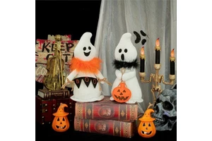 New Product Halloween Ghost Table Ornament Ghost Festival Home Decoration Ghost Doll Indoor