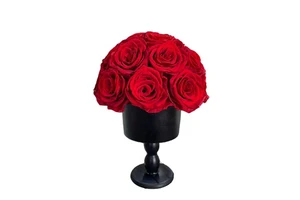 2026 New Product Ideas Valentine's Day Mother's Day Custom Eternal Preserved Rose Dome Marble Box-Easter Graduation Gift Long