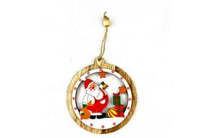 New Products 2025 Christmas Tree Decoration Wooden Items Party Supplies Christmas Gift Ornament