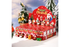 Pendant Dolls PVC Blind Box Christmas Gift for Boys Party Tableware Decorations Celebration Supplies