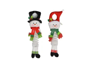 2023 Trending Products Christmas Tree Ornaments Snowman Telescopic Rod Santa Claus Decoration Festive & Party Supplies