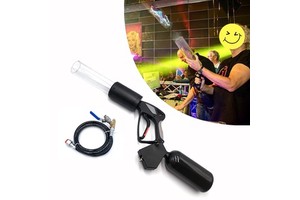 DELIFX Chinese Original Product Air Cannon T-Shirt Launcher 5-10MPA Long Service-life Shooter Gun with Inflatable Gas Bottle
