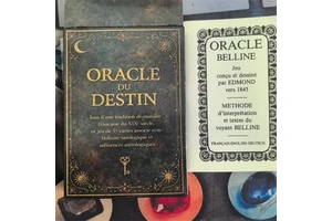 French Divination Jeu De Tarot Oracle Cards Eco-Positive Affirmation Marseille Deck Paper Tarot Cards With Guidebooks for Gift