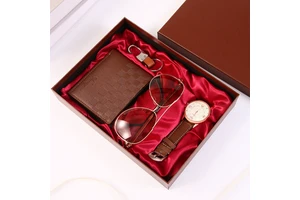 High-end Father's Day and Valentine's Day Wallet and Watch Gift Set Men's Business Watch Set