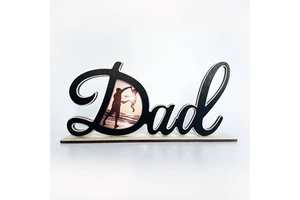 New Creative Father's Day DAD Letter Photo Frame Holiday Gifts Home Decoration Decoration Crafts Decoration