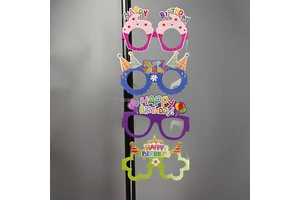 Fun Paper Eye Glasses Kids Festivals Including Halloween Graduation Christmas New Year Diwali Ramadan Easter Father's Day