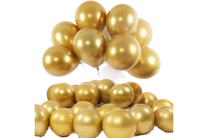 12" Chrome Metallic Graduated Graduation Halloween Eid Mubarak Product Outdoor Decoration Home Decor Party Items Latex Balloon