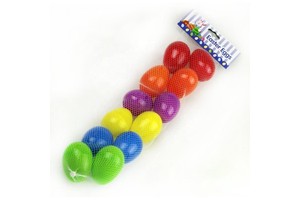 Innovative Product Colorful Easter Decoration Plastic Easter Eggs
