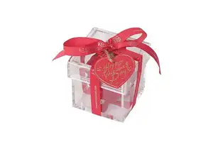 VDAY SPECIAL-Single Rose Mini Madison Gift Box for Valentine's Day Supplies