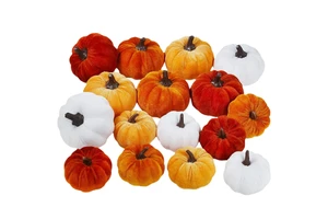 Hot Selling Environmentally Friendly Non-Toxic Artificial Pumpkin for Halloween and Thanksgiving for Party Fireplace Decoration