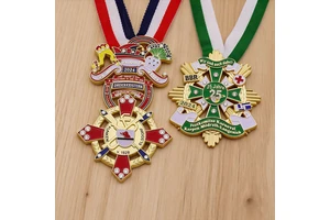 Wholesale Medal Suppliers Personalized Colorful German Festival Munich Oktoberfest 3D Enamel Carnival Metal Medal