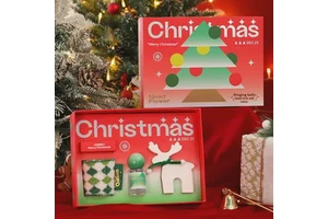 Christmas Soy Wax Candle Gift Box - Cross-border Party Favors & Holiday Souvenirs