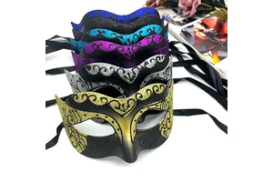 Vintage Masquerade Masks Venetian Party Decoration Mardi Gras Mask Costume Mask for Carnivals Halloween Masquerades Party