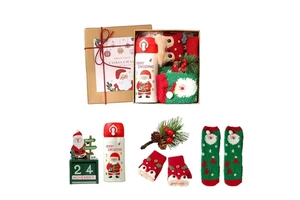 2026 New Handmade Zhonggenghui Brand Christmas Candle Gift Set 5-Piece Home Fragrance Cute Christmas Tree Bell Shape Scented